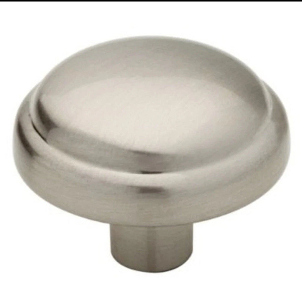 (LOT OF 96) P30068W-SN 1-3/16-in. Satin Nickel Round Cabinet Drawer Knob