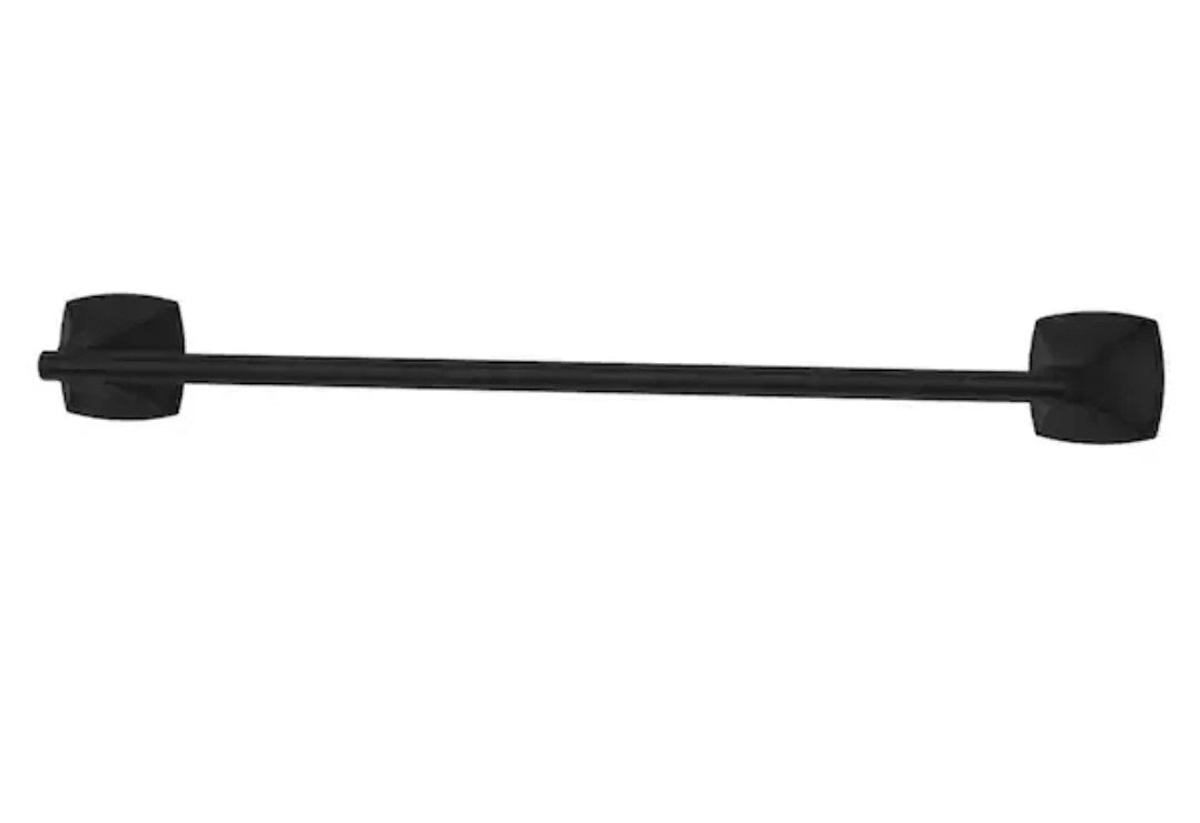 2pk Pfister Bellance 24 in. Wall-Mount Towel Bar in Matte Black New