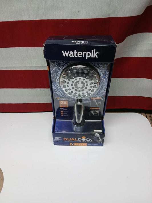 NEW Dualdock Multi-height 7spray wallmount handheld showerhead