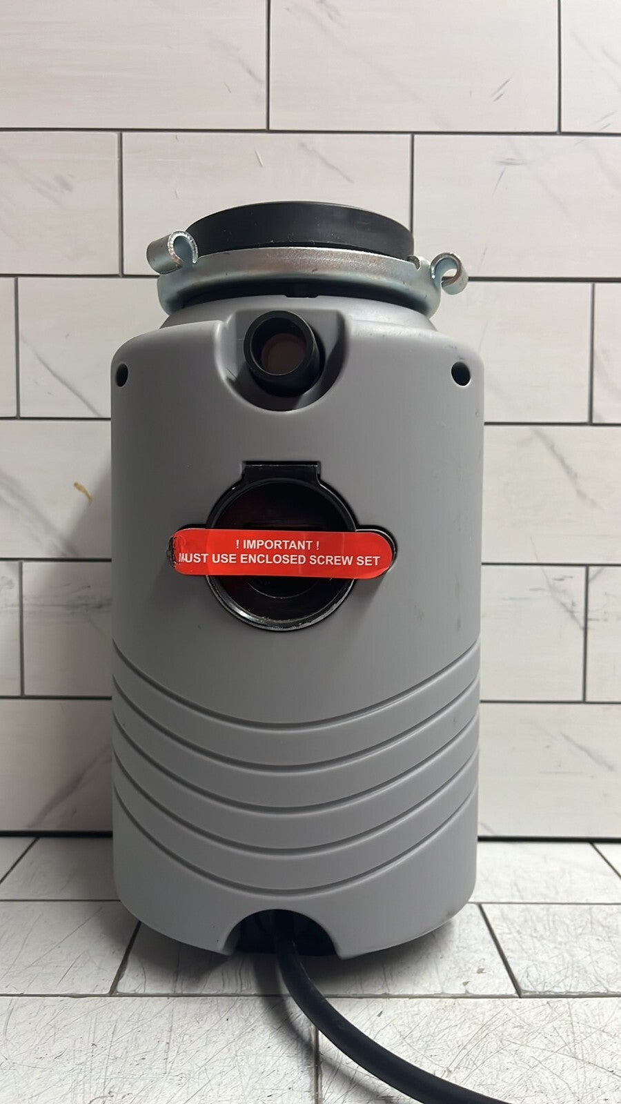 Glacier Bay GB500 Turbo Grind 1/2hp Garbage Disposal Open Box *Read description*