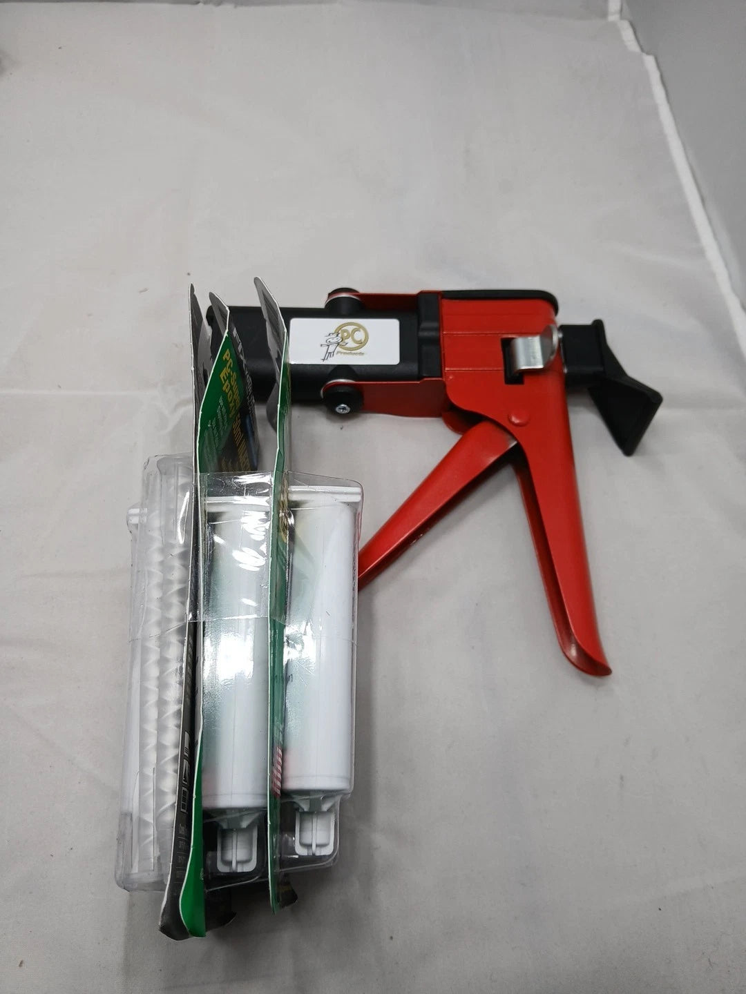 PC-Clear Epoxy Adhesive Kit with Gun & 50ml Cartridges for Seamless