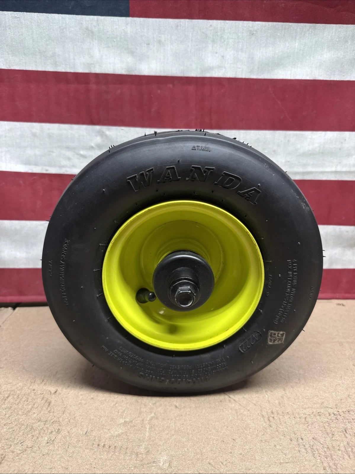 Front Wheel & Tire for Ryobi Z30Li 80v Zero Turn Mower