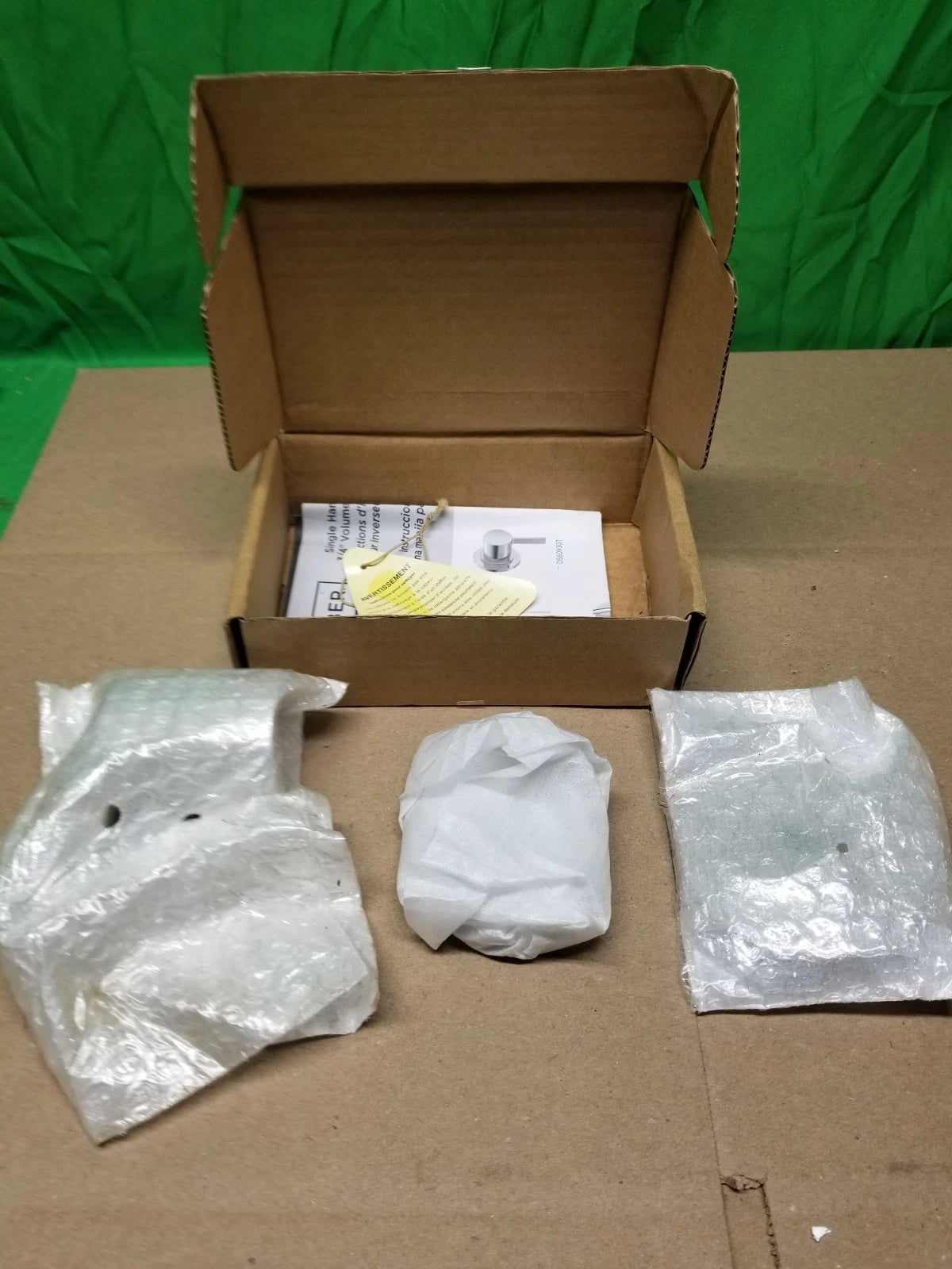 Parma® Single Handle Volume Control Valve Trim in Brushed Nickel New Open Box