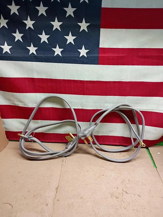 Set of 2 | 3 Prong Universal Electric Dryer Power Cord 6-foot, 3 wire