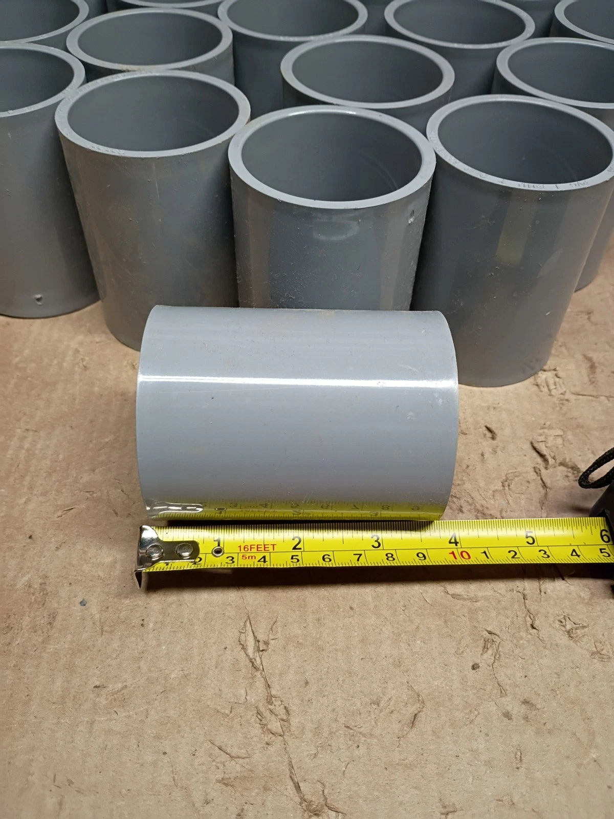Lot Of 22 Carlon E941J 2" PVC Coupling Gray Deep Socket CPLG