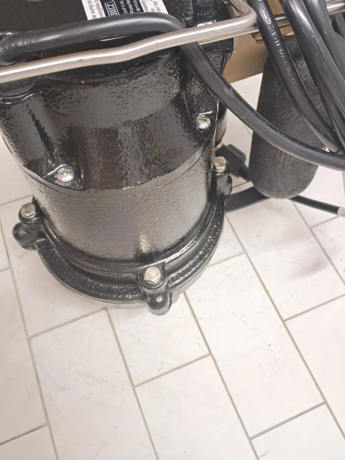 Everbilt HDS50 1/2 HP Cast Iron Sump Pump Open Box