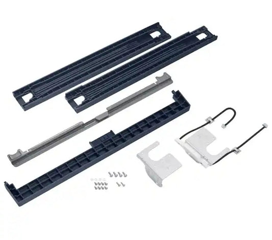 Samsung Bespoke Washer/DryerStacking/MultiControl Combo Kit in Brushed Navy