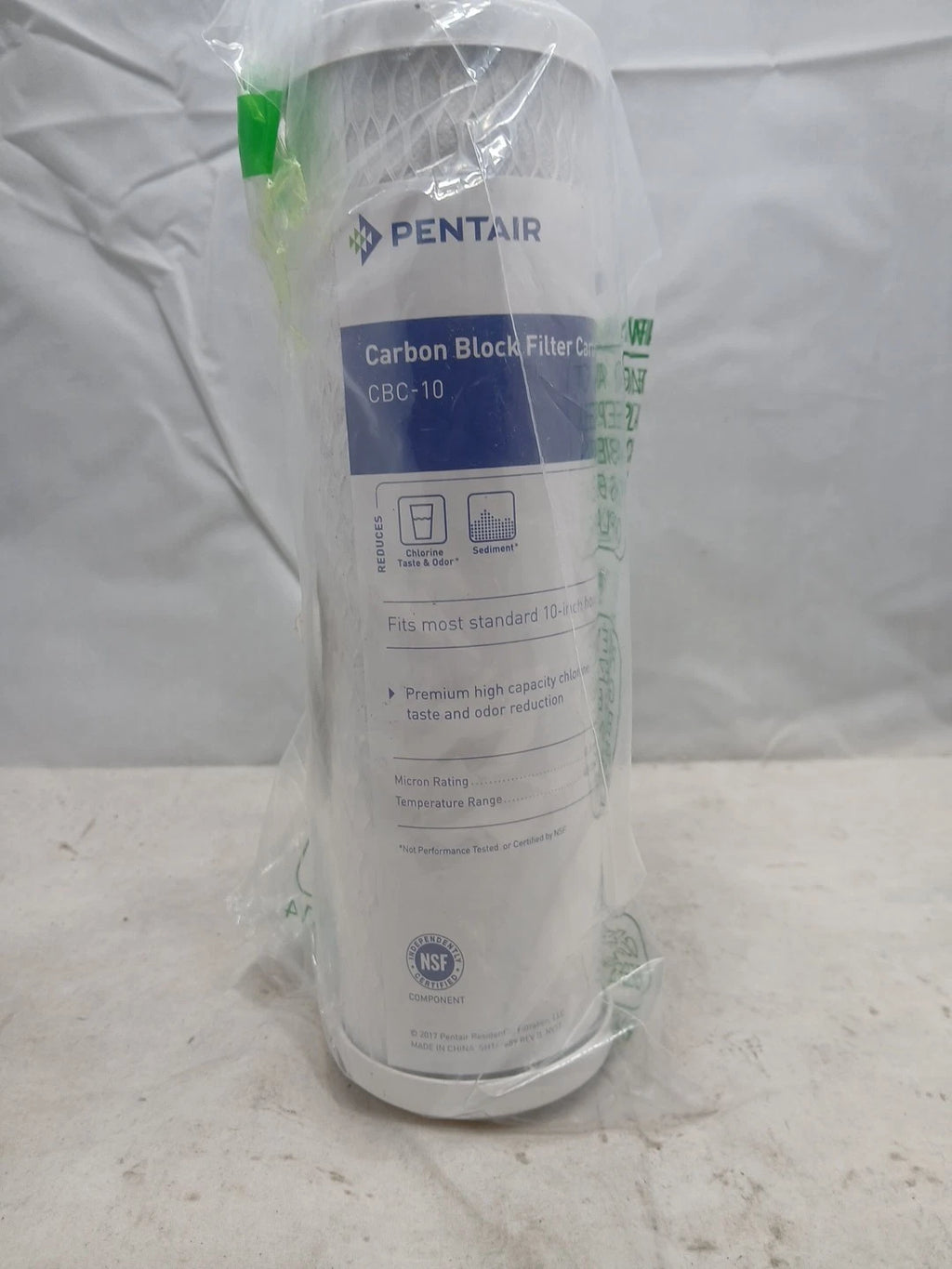 Pentair CBC-10 Carbon Block Water Filter Cartridge 10-Inch (New)