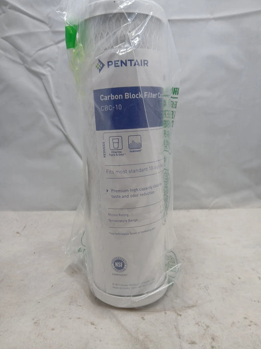 Pentair CBC-10 Carbon Block Water Filter Cartridge 10-Inch (New)