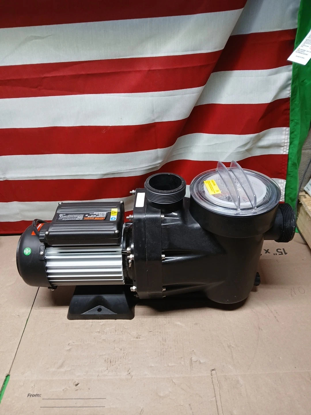 VEVOR Above Ground Pool Pump, 2 HP, 135 GPM Max Flow Single Speed Swimming Pool