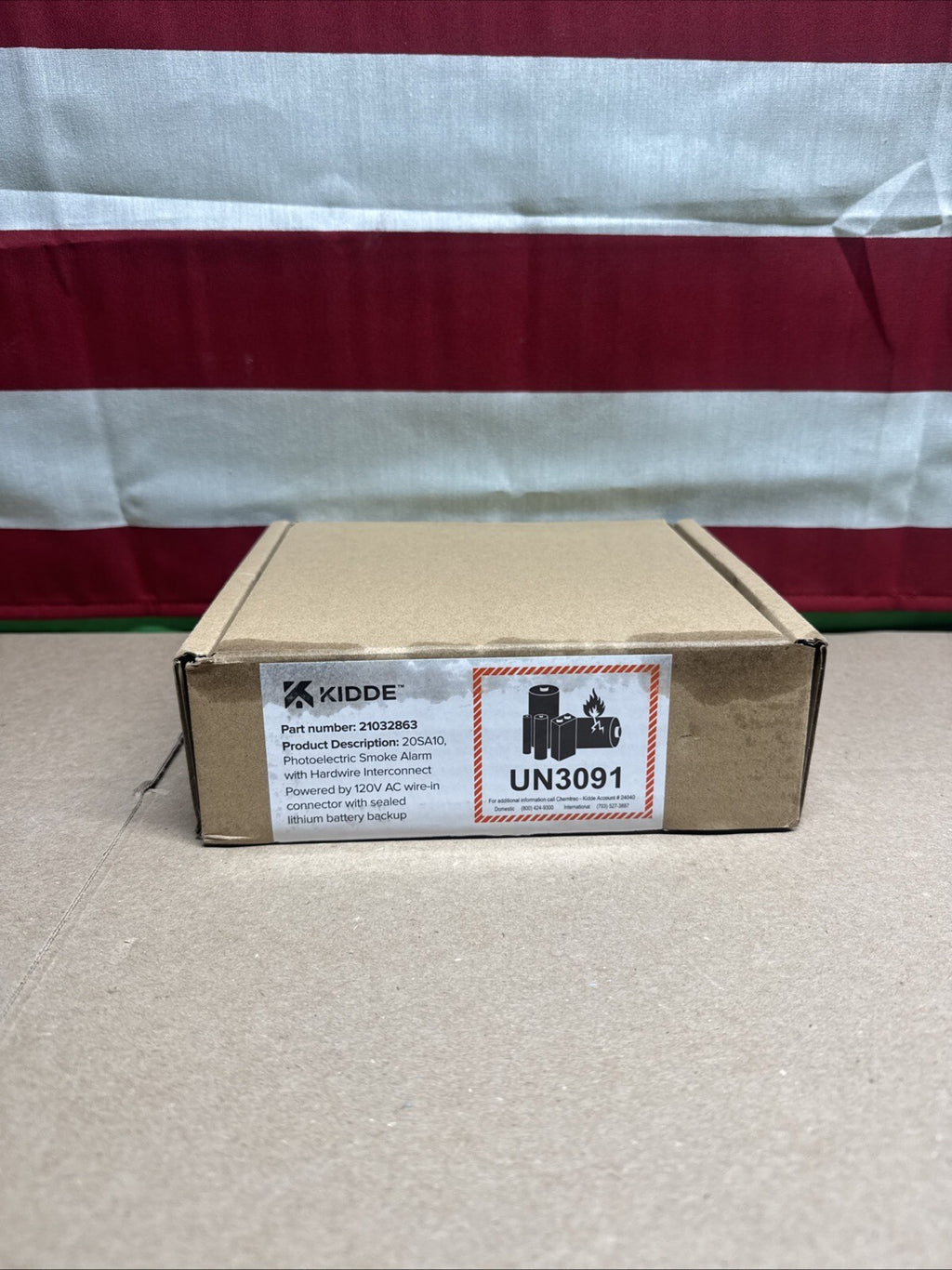 Kidde 20SA10 Hardwired Smoke Detector, 10-Year Battery, Interconnectable