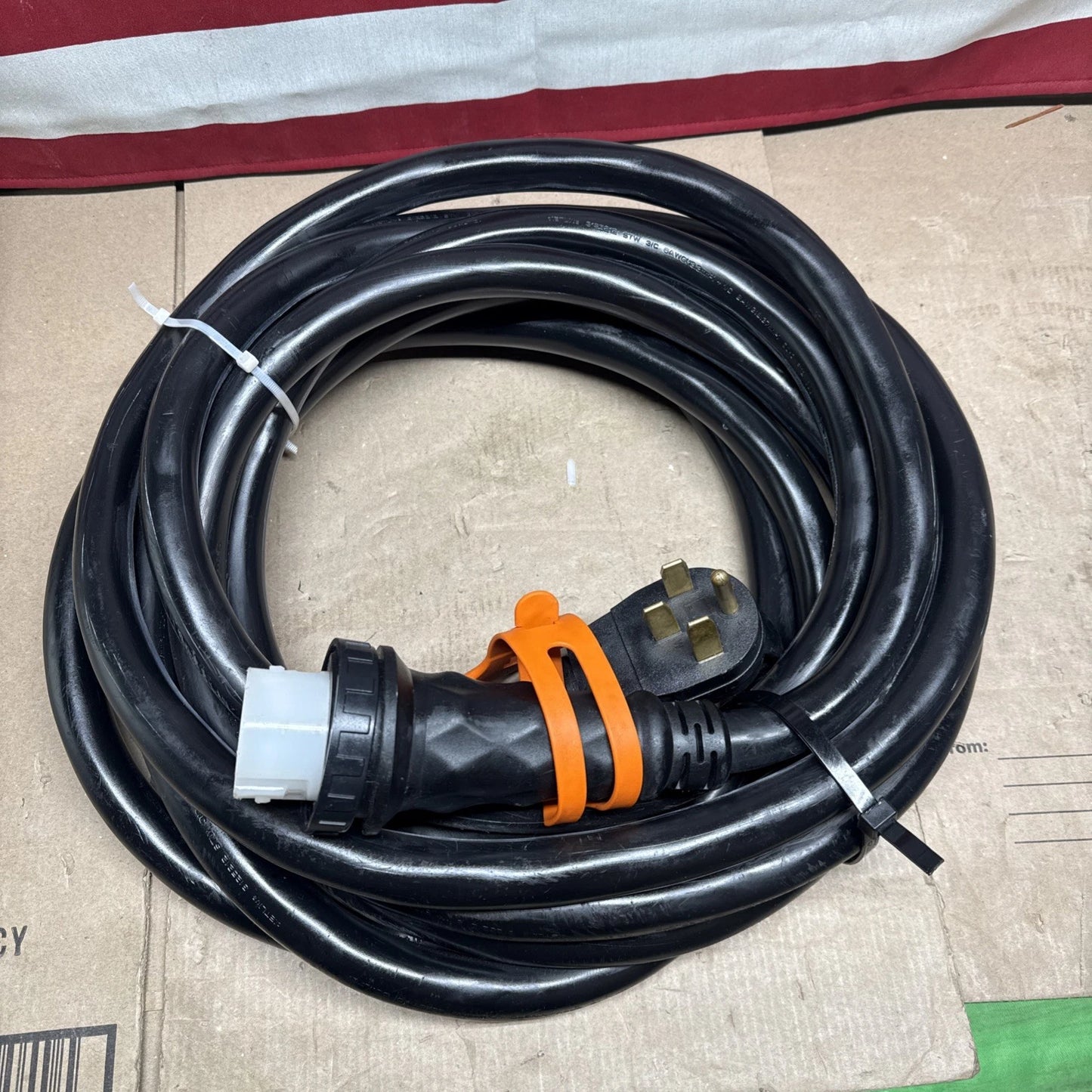 VEVOR 30 ft. Generator Extension Cord 50 Amp 250-Volt Generator Extension Cord