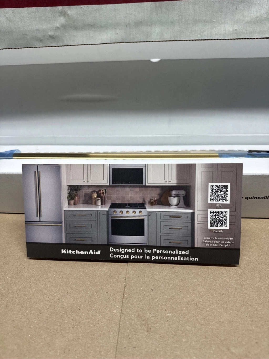 KitchenAid Brass Dishwasher Handle Hardware Accessory Kit W11774817