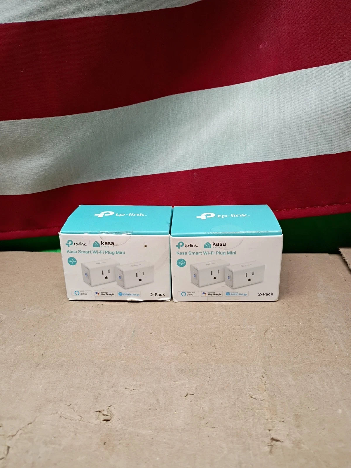 Lot Of 4 (2-2PK) TP-Link Kasa Smart Wi-Fi Plug Mini EP10P2 Open Box