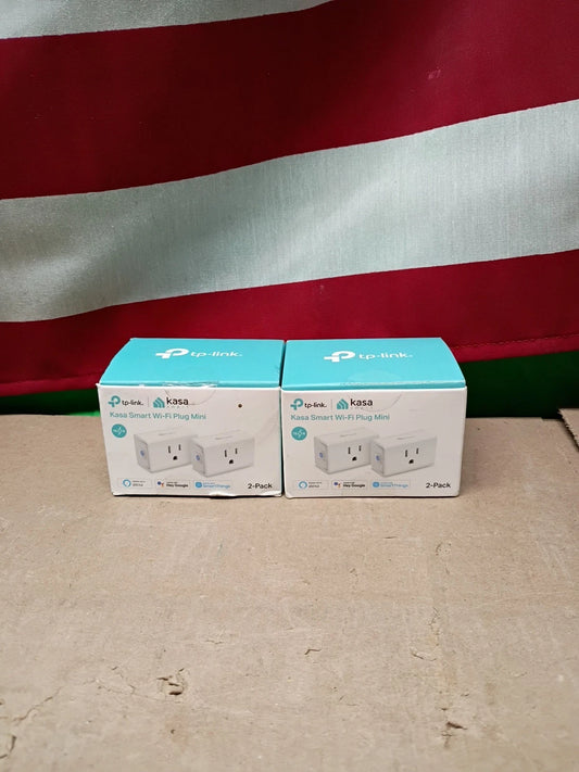 Lot Of 4 (2-2PK) TP-Link Kasa Smart Wi-Fi Plug Mini EP10P2 Open Box