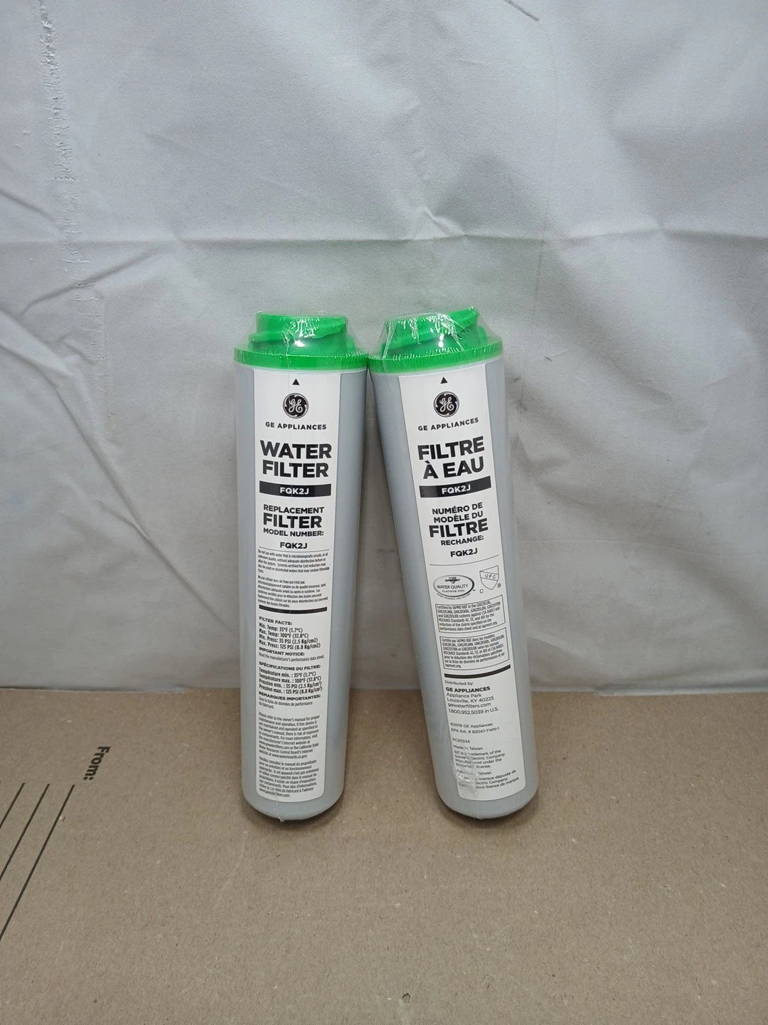 2pck GE Dual Flow Replacement Water Filters - Advanced Filtration