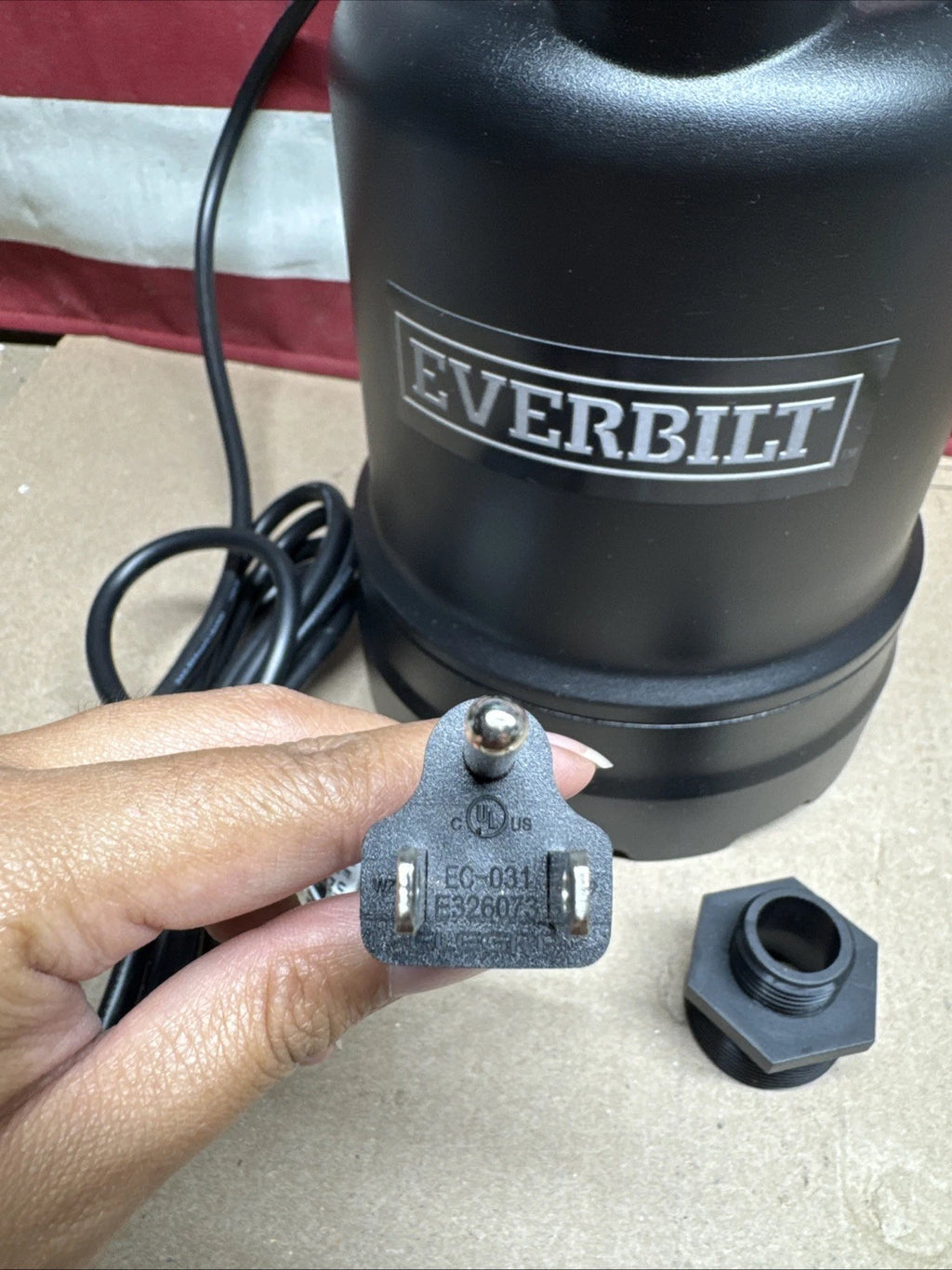 Everbilt 1/3 HP Submersible Aluminum Utility Pump