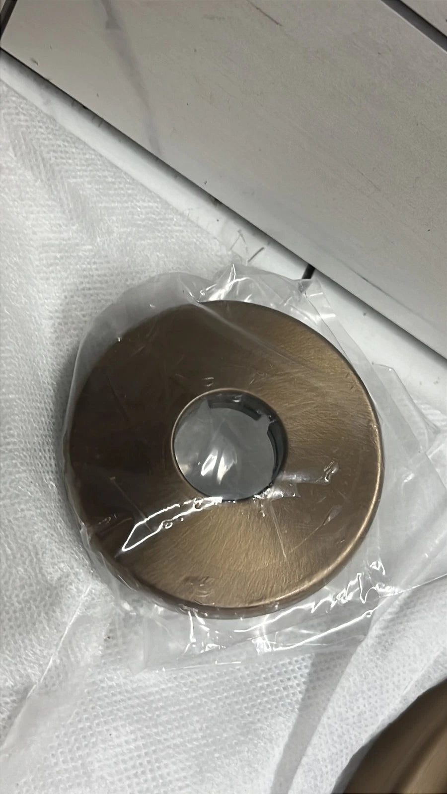 Moen T2742BZG Glyde Posi-Temp Shower Faucet Set Showerhead Handle - Bronzed Gold