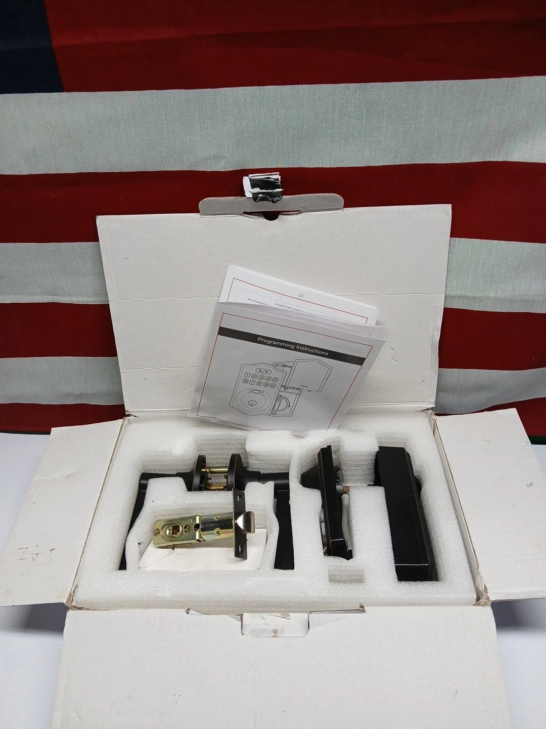 Keyless Entry Deadbolt Keypad Digital Fingerprint