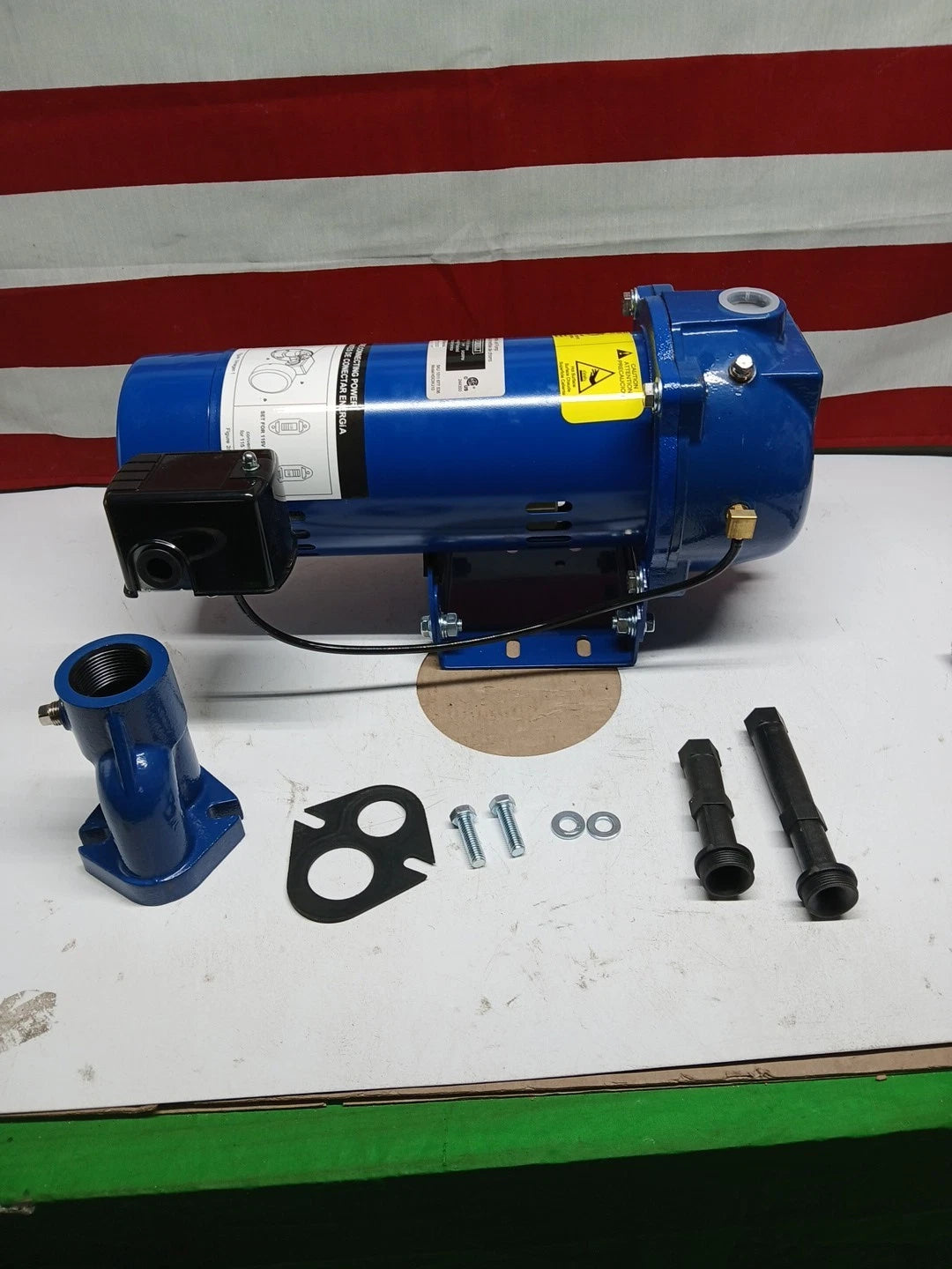 Everbilt 1 HP Professional Convertible Jet Pump. Read Description*PARTS ONLY*