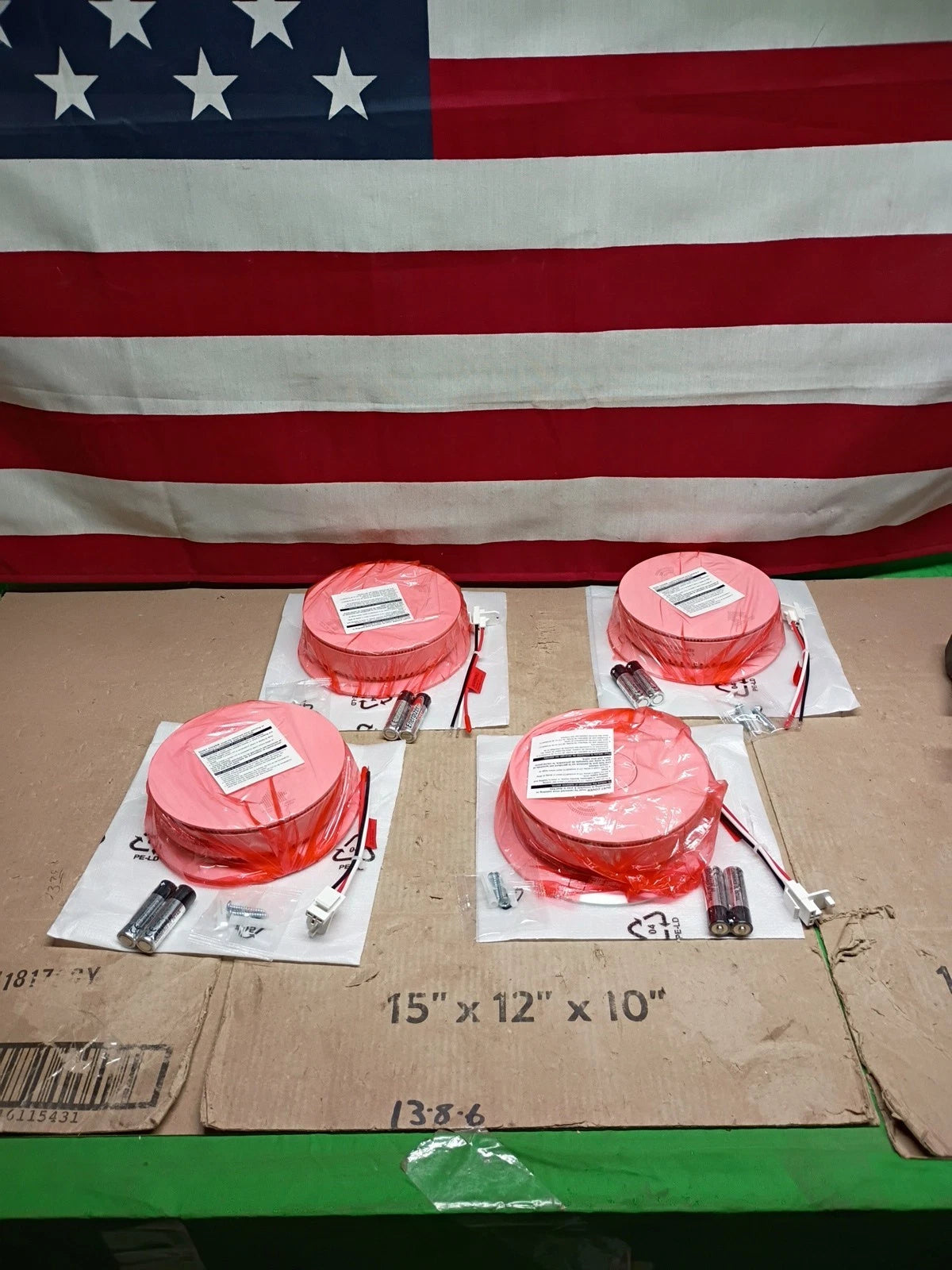 4-Pack Innolink IL86CUH03 Smoke & Carbon Monoxide Alarm w/ Voice Alarm OB
