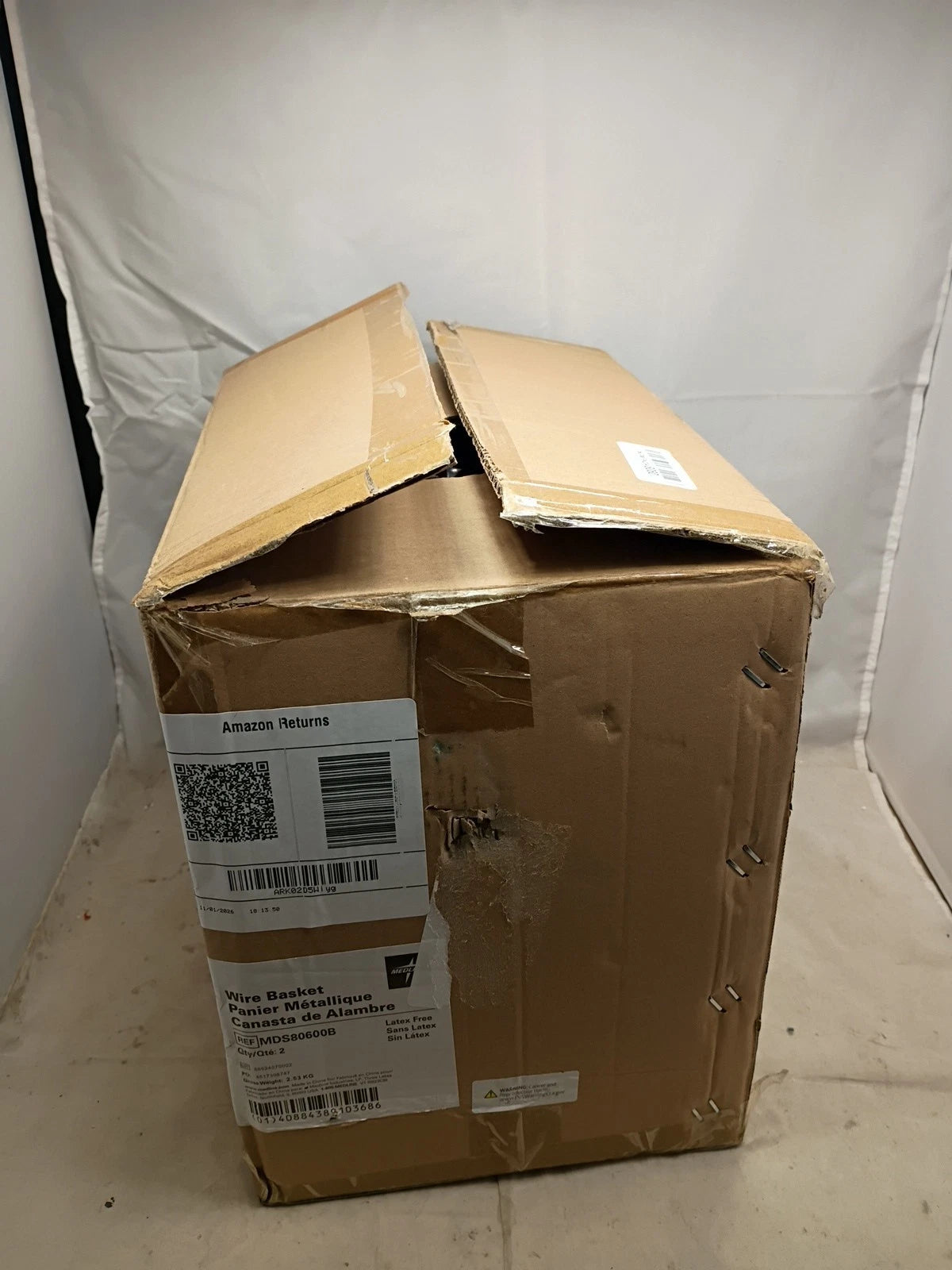 Wire Basket for IV Pole MDS80600B, Case of 2