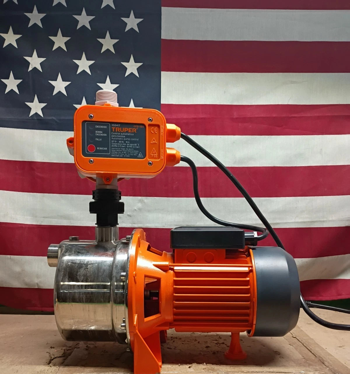 TRUPER PRE-11 Water Pressure Booster System For Parts Only