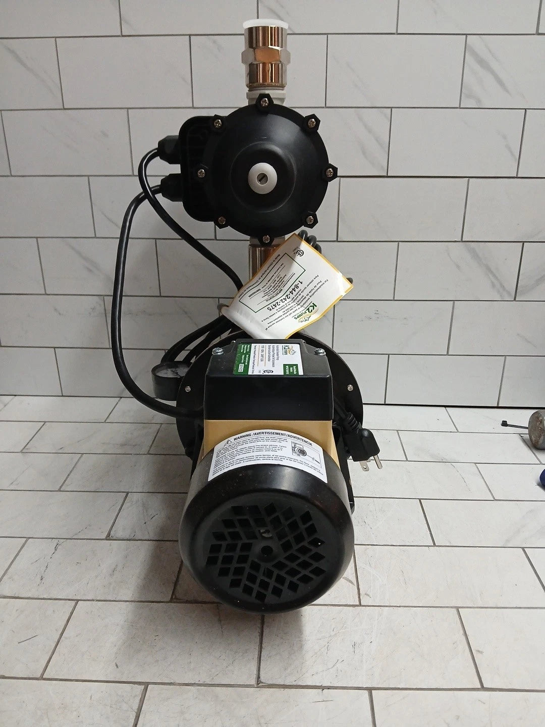 K2 Pumps Automatic Booster Pump 3/4 Hp Lead Free Stainless Steel 115V Open Box