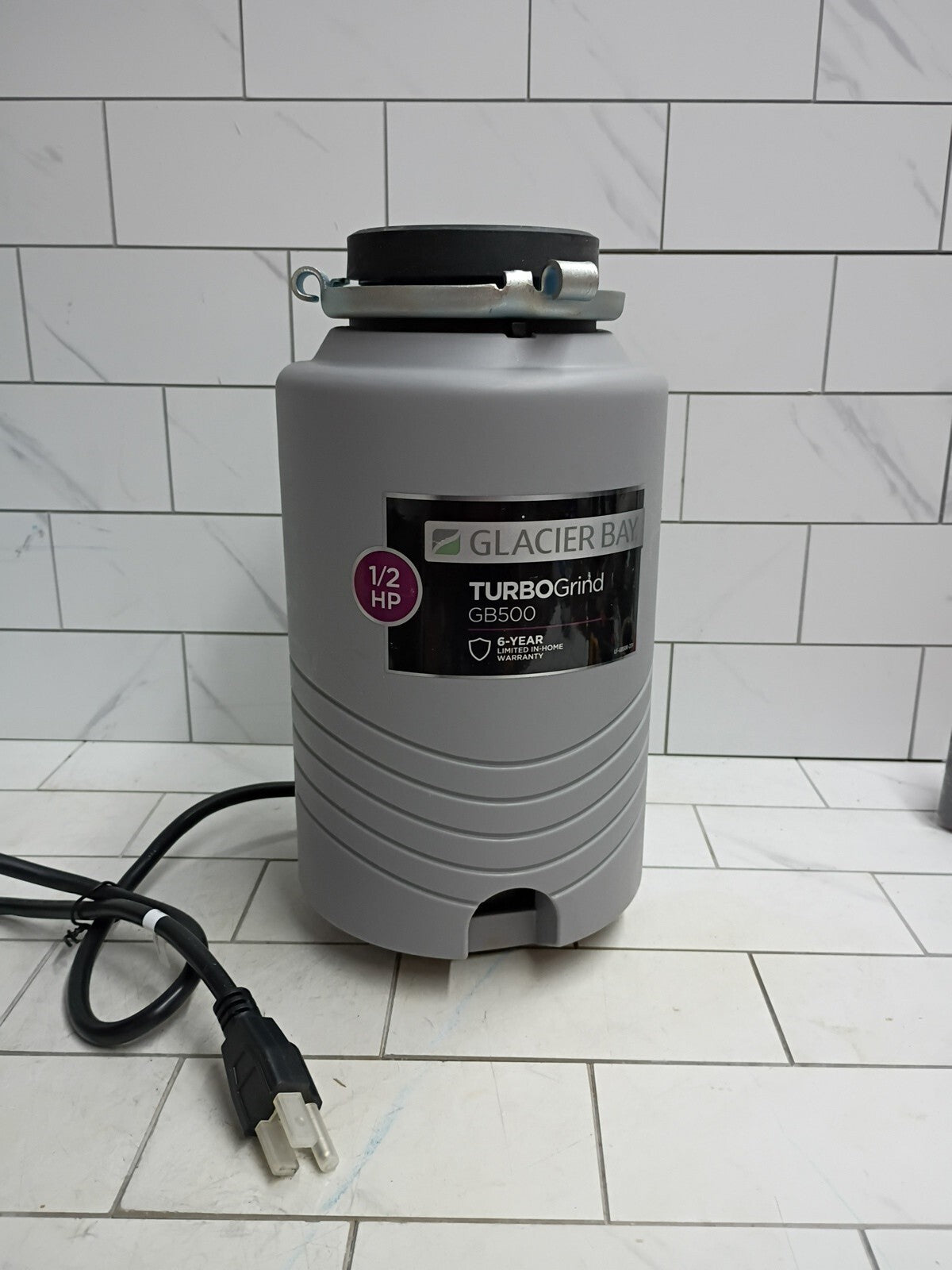 Glacier Bay GB500 Turbo Grind 1/2hp Garbage Disposal - Open Box