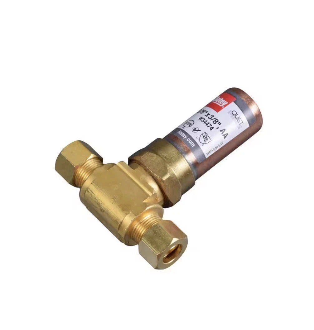 Lot Of 5 NEW Oatey Quiet Pipes 3/8" O.D. Compression Tee AA Hammer Arrestor