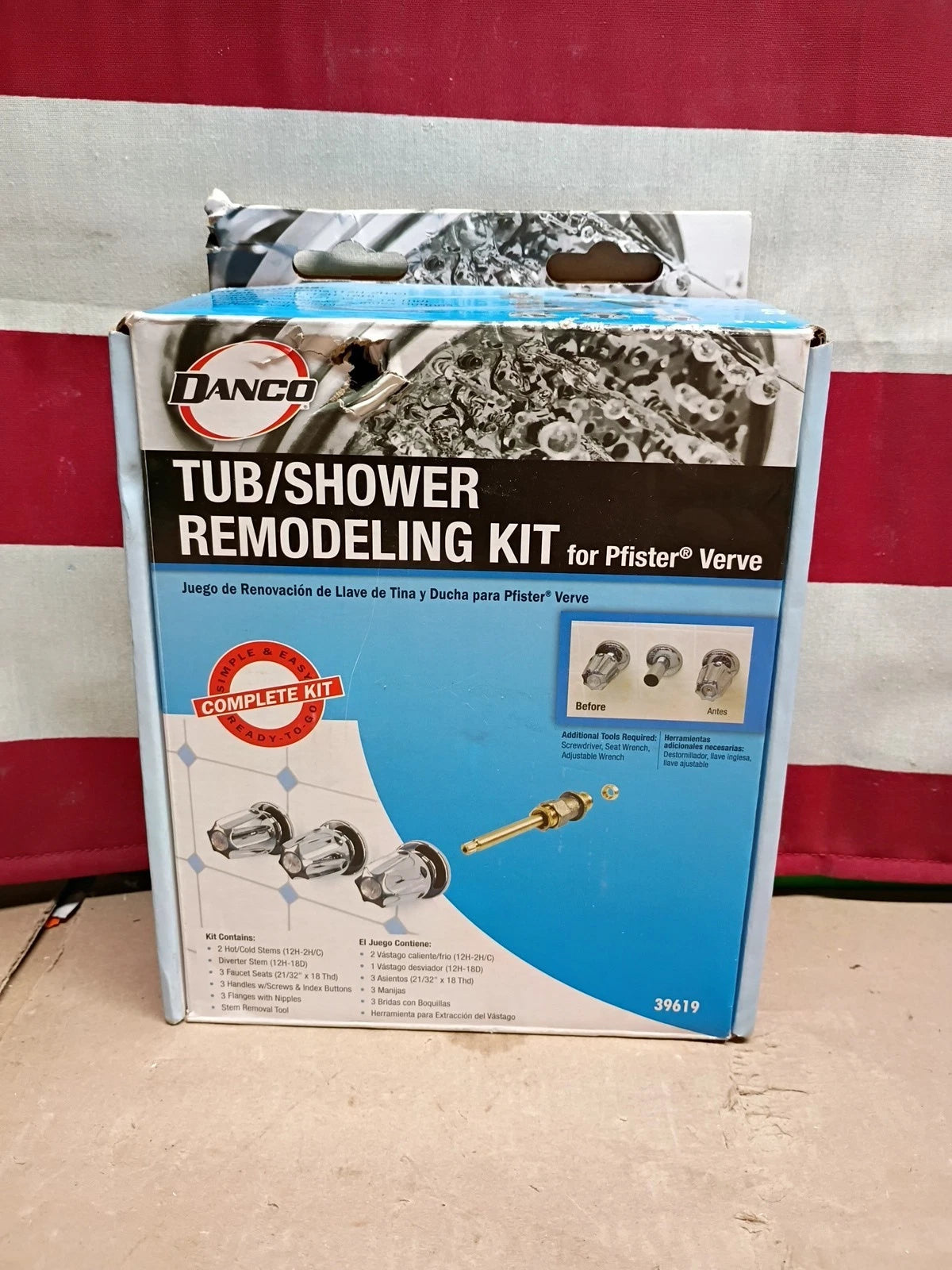 Danco Tub/Shower Remodeling Kit for Pfister Windsor - 39619