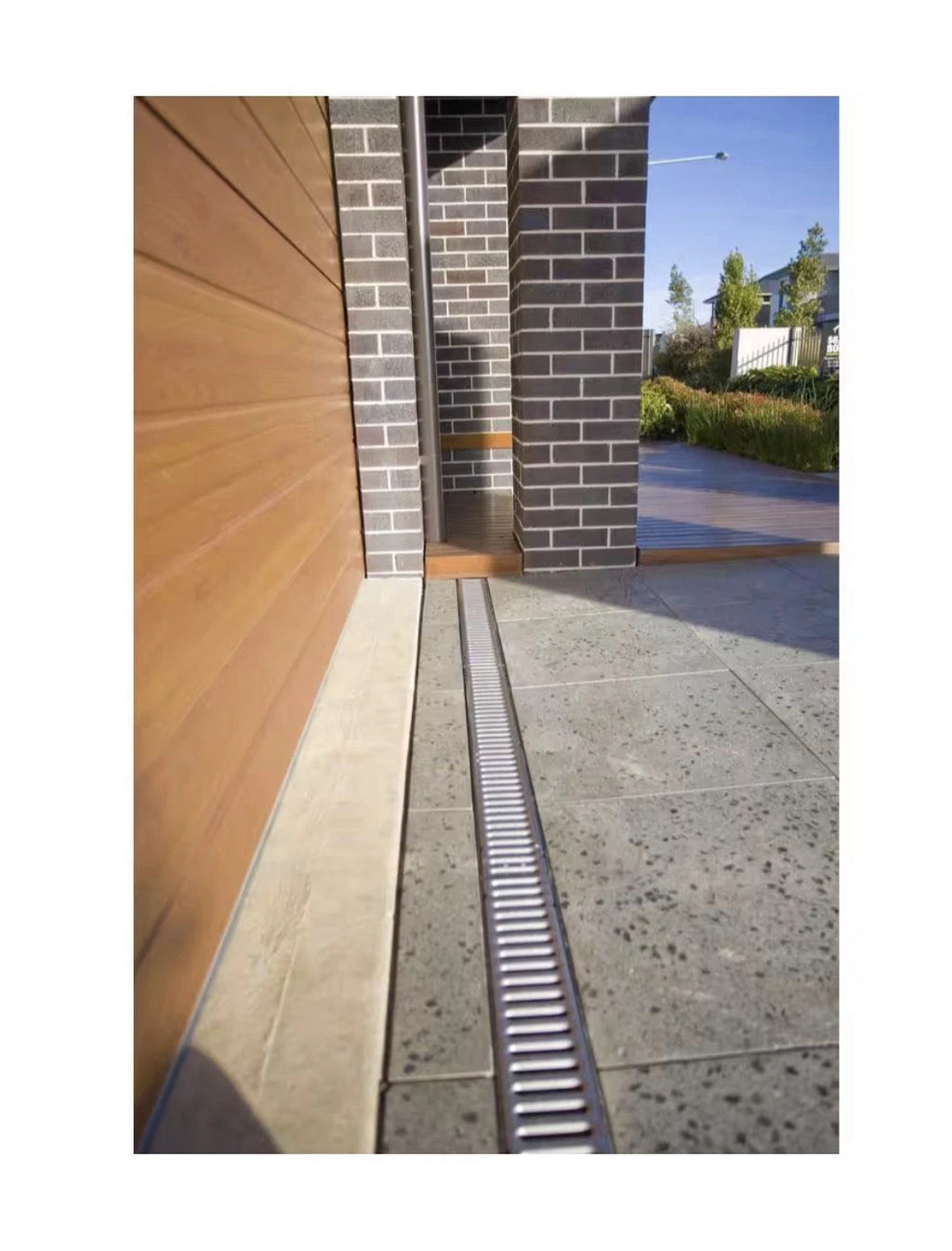 6-PACK RELN Storm Drain 5"x39.4" Channel Drain Kit