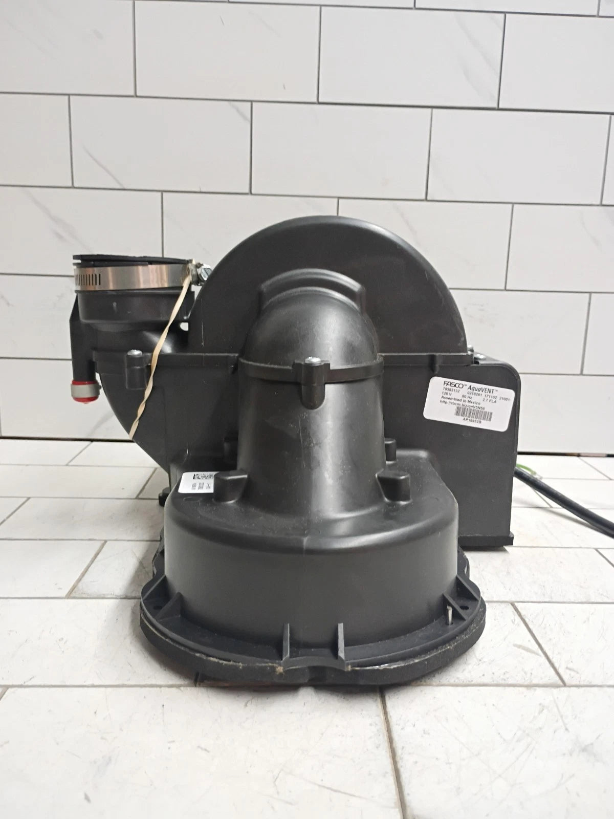 Fasco AquaVENT AP18952B Water Heater Blower Assembly New Open Box