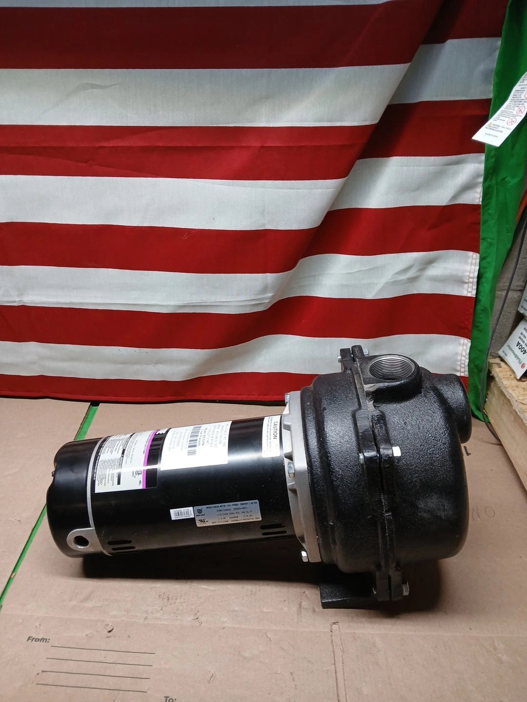 Wayne 1-1/2 HP Cast Iron Quick-Prime Lawn-Sprinkler Pump. NOB..