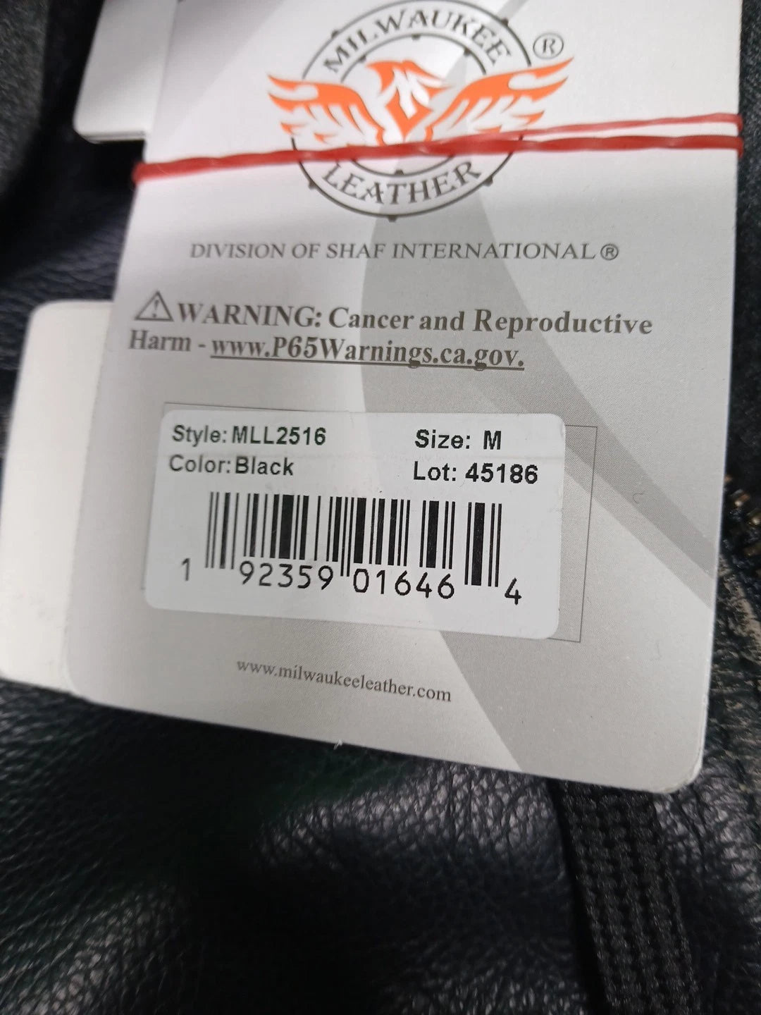 Milwaukee Leather MLL2516 Black Rub-Off Leather Jacket Detachable Hoodie Liner M