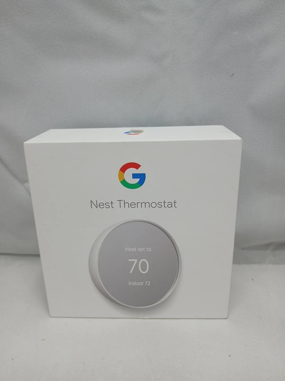 Google Nest Smart Programmable Wifi Thermostat - Snow
