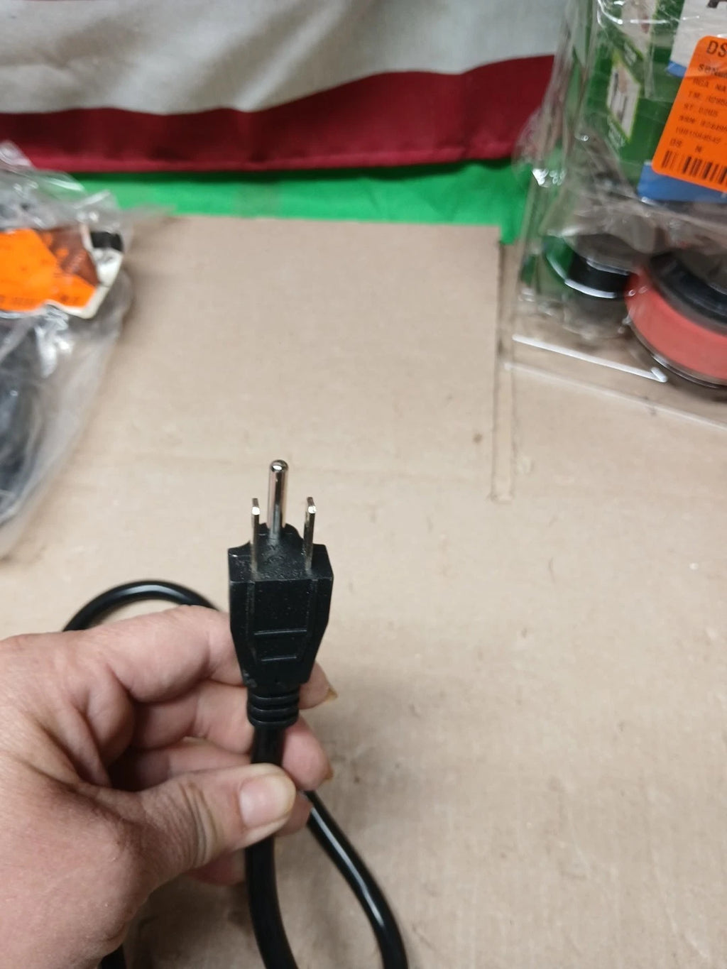(15 Pack) 2 Pk HD 69011HD 5 ft 4 in 3-Wire Universal Dishwasher Power Cord Black