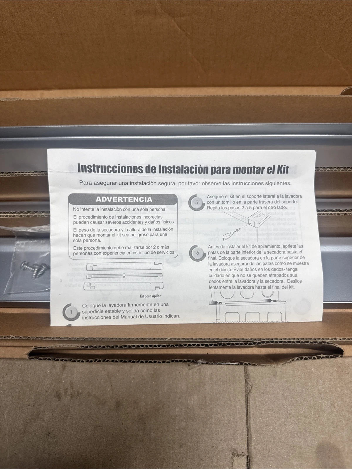 LG KSTK4 27" Stack Kit