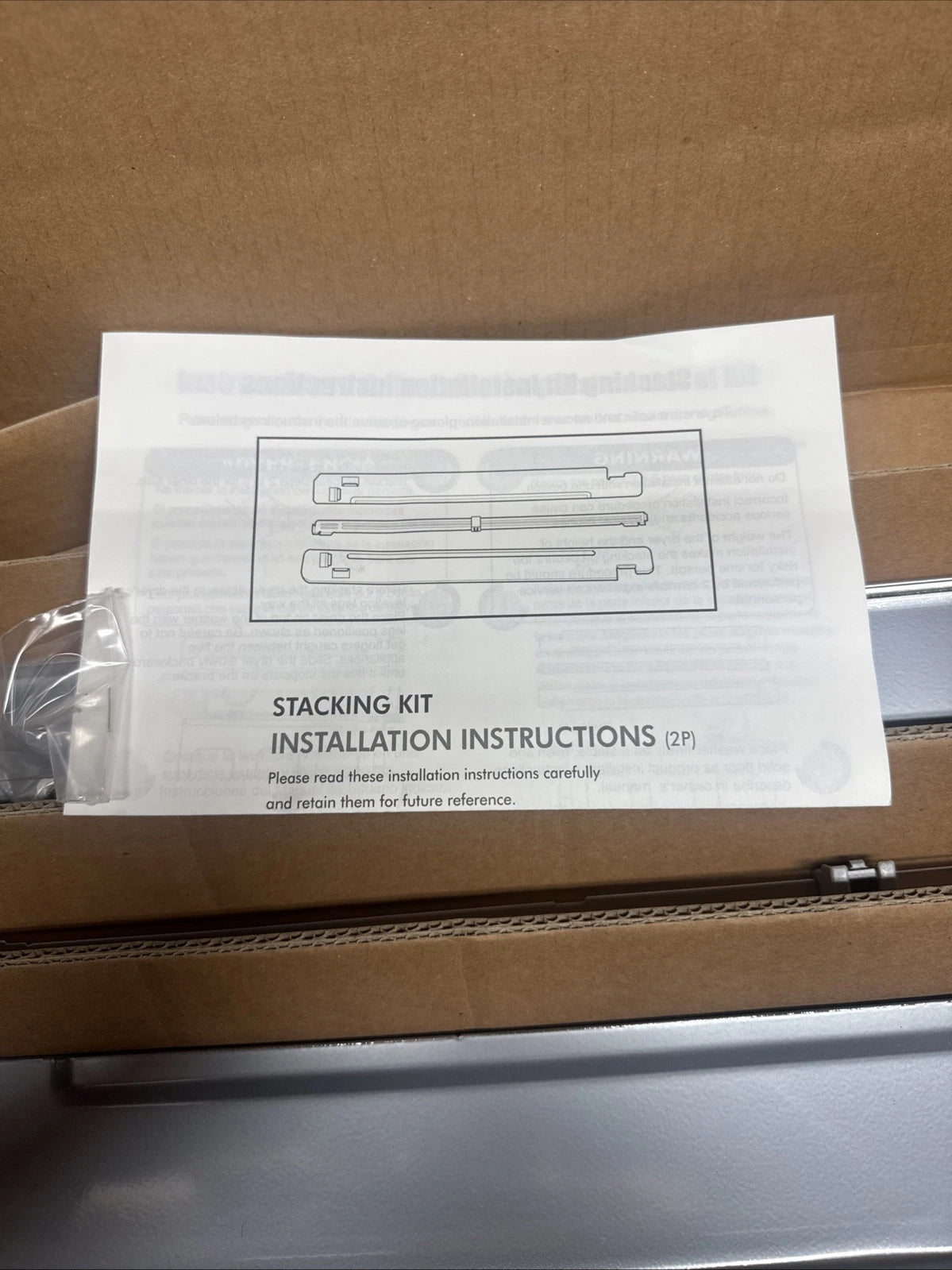 LG KSTK4 27" Stack Kit