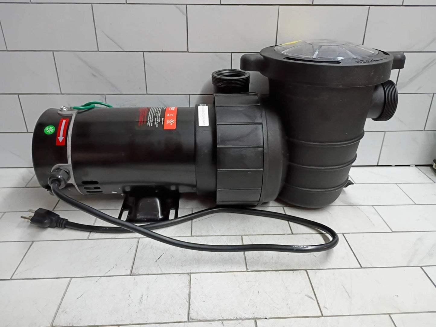 VEVOR Swimming Pool Pump 2.0HP 115V 1500W, Single Speed for Above Ground#HAP1500