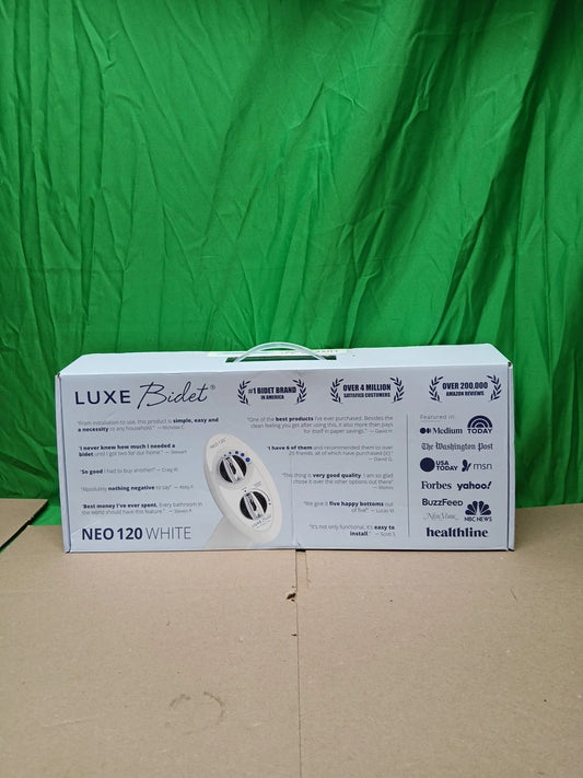 LUXE Bidet NEO 120 - Self-Cleaning Nozzle, Fresh Water Non-Electric Bidet