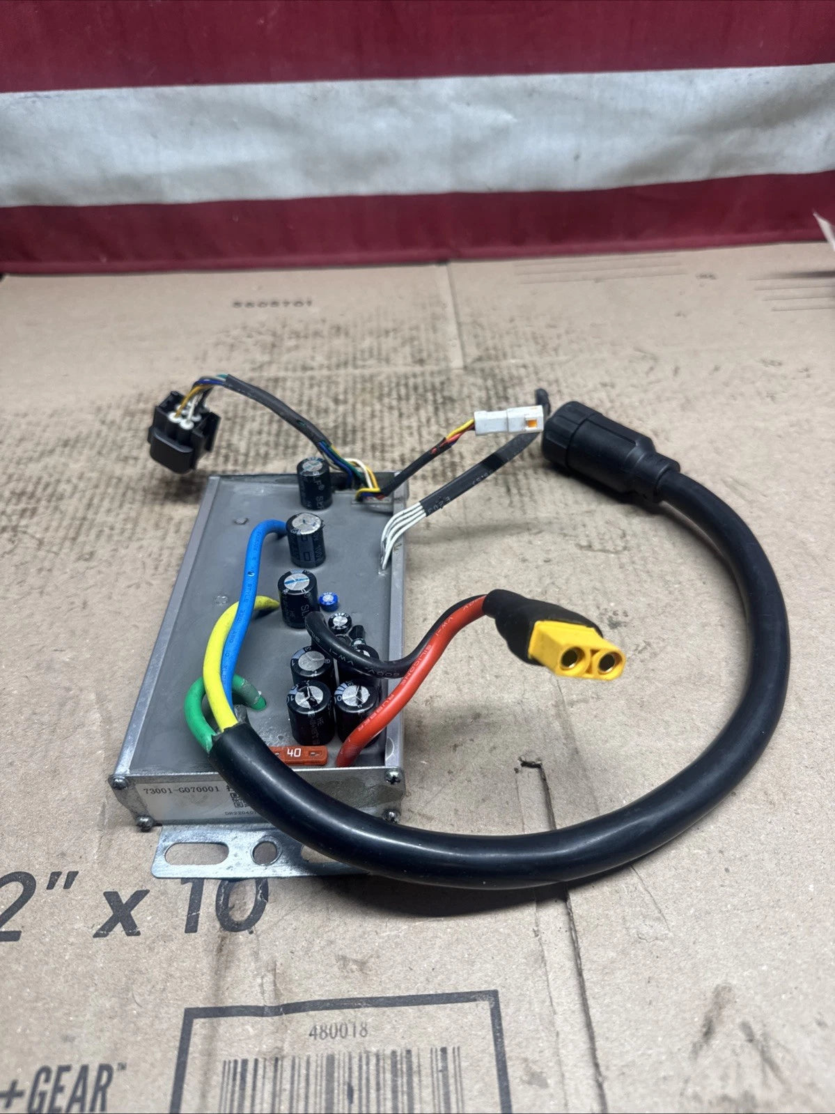 Slave Blade Motor Controller For Ryobi 30" Z30Li 80v Zero Turn Mower.