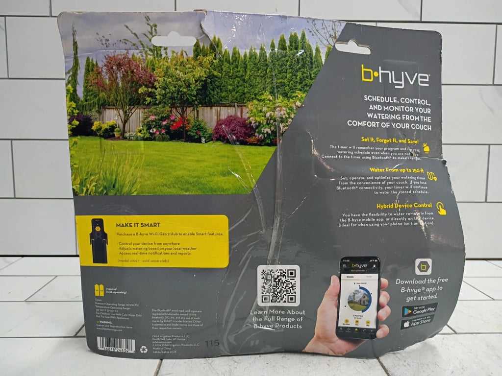 Orbit B-Hyve XD Bluetooth 4-Outlet Hose Faucet Timer NEW OPEN BOX