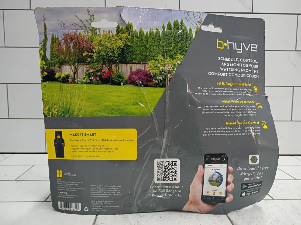 Orbit B-Hyve XD Bluetooth 4-Outlet Hose Faucet Timer NEW OPEN BOX