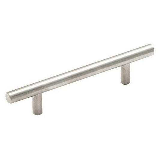 LOT OF 25 Amerock BP19011CSG9 Bar Pulls 3-3/4" (96 mm) Sterling Nickel