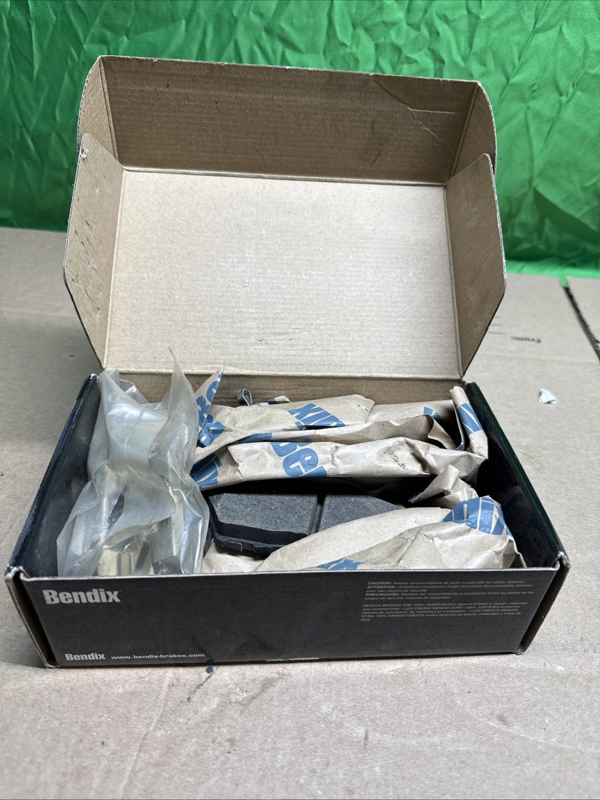 BENDIX FRICTION Disc Brake Pad Set SBC1592