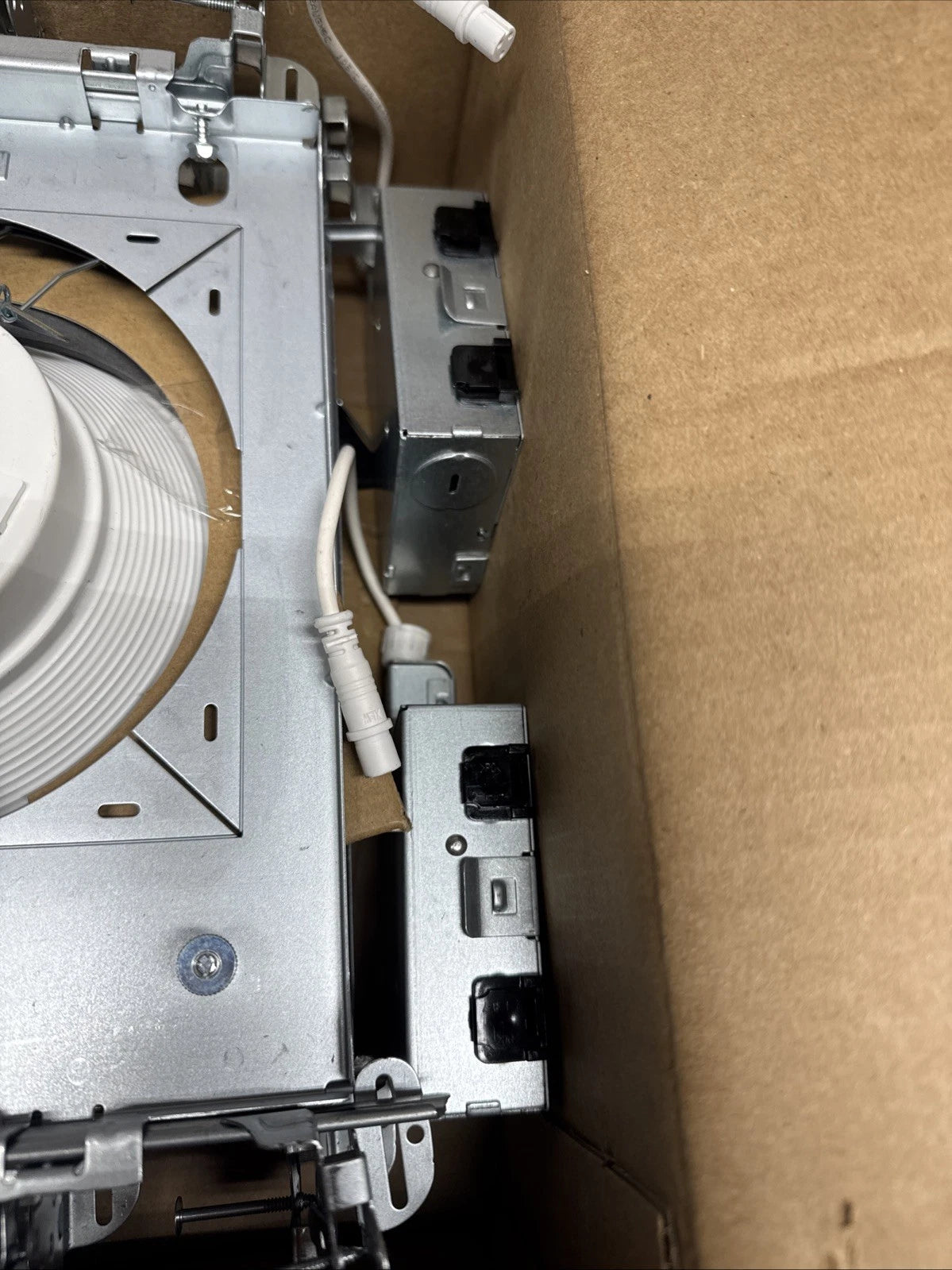 4Pack HALO RL 6 in. Color Select Canless Recessed LED Kit w/Mount Frame