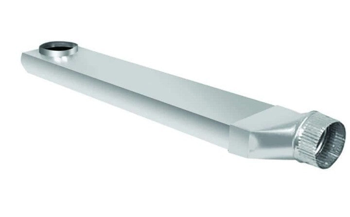 2pk Space Saver Aluminum Dryer Vent Duct With Straight Outlet 28" x 45" New OB