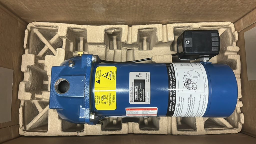 Everbilt HDCWJ10 1HP 115/230v Professional Convertible Jet Pump NEW OPEN BOX