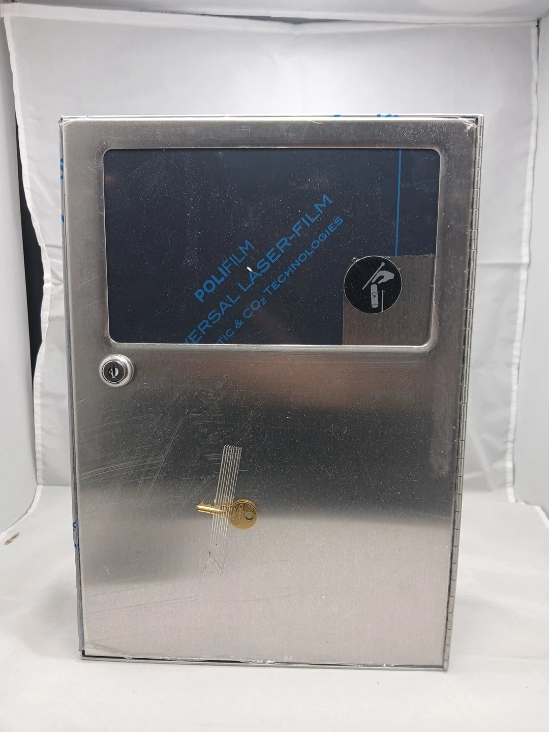 Bobrick B-254 ClassicSeries Recessed Sanitary Napkin Disposal - Stainless Steel.